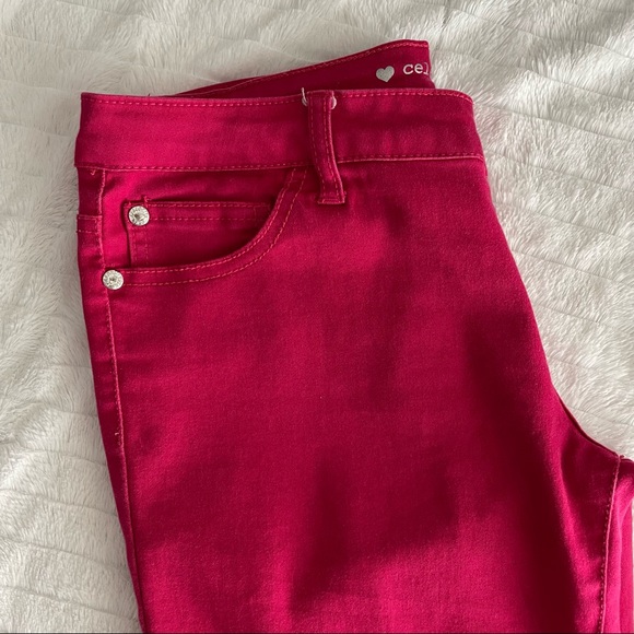 SOLD - Red Stretchy Pants - Picture 3 of 7